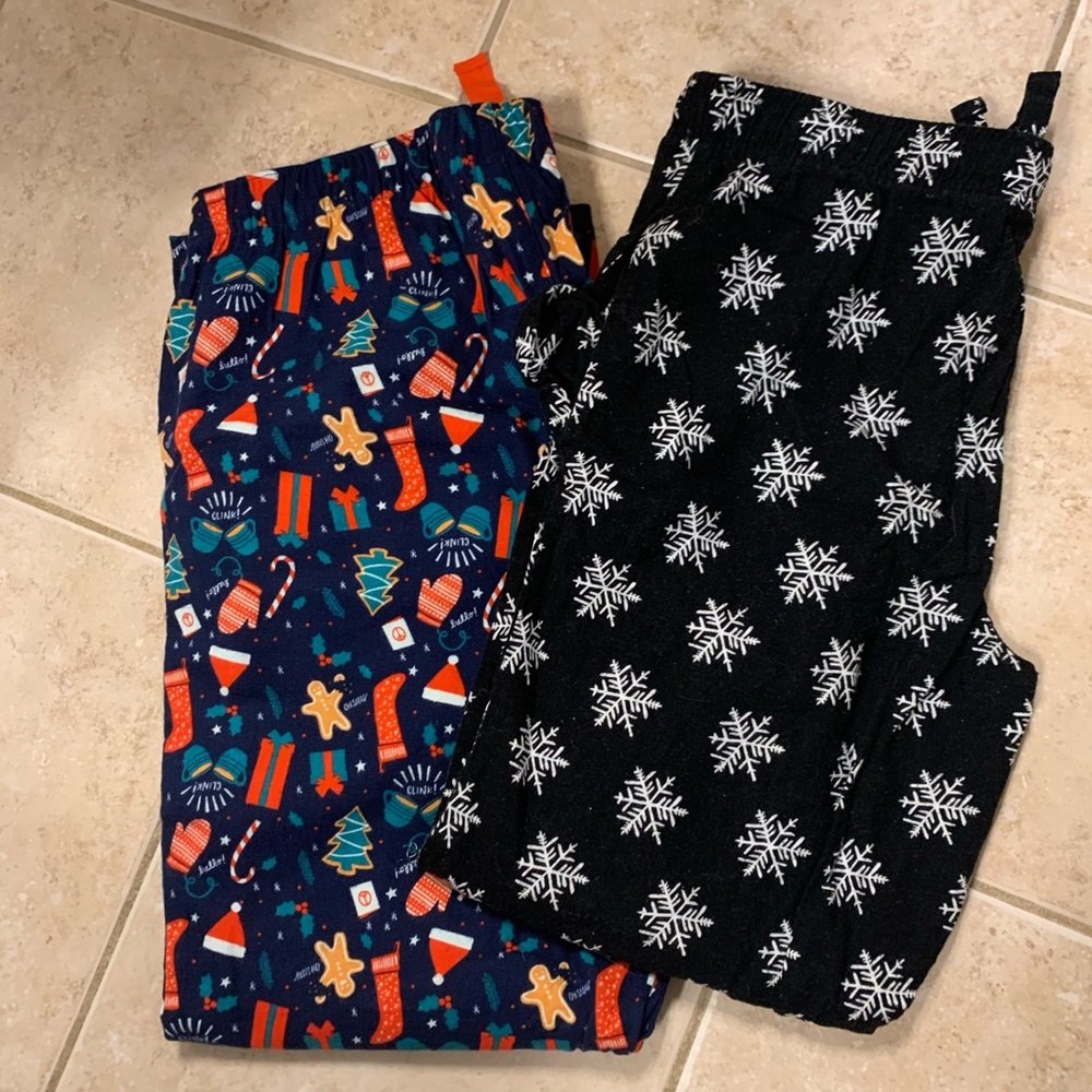 2 pair of pj pants